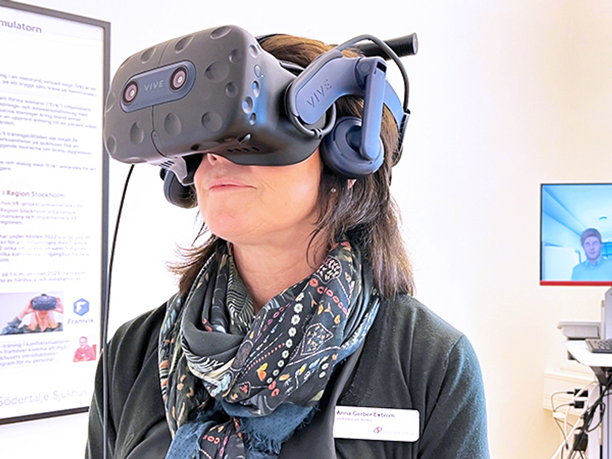 597 Vr VR-teknik för att träna konflikthantering har nominerats till pris ...