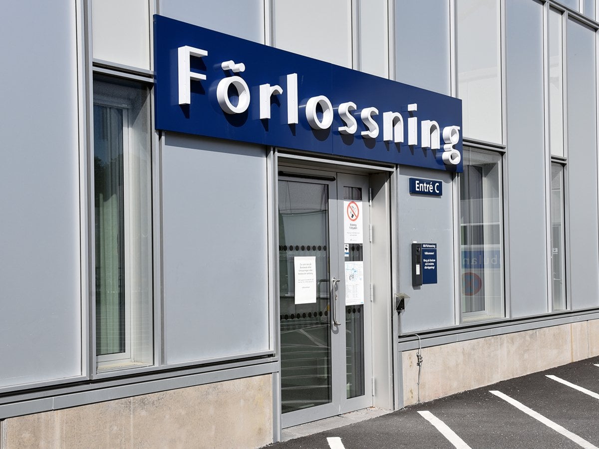 Förlossningen entré